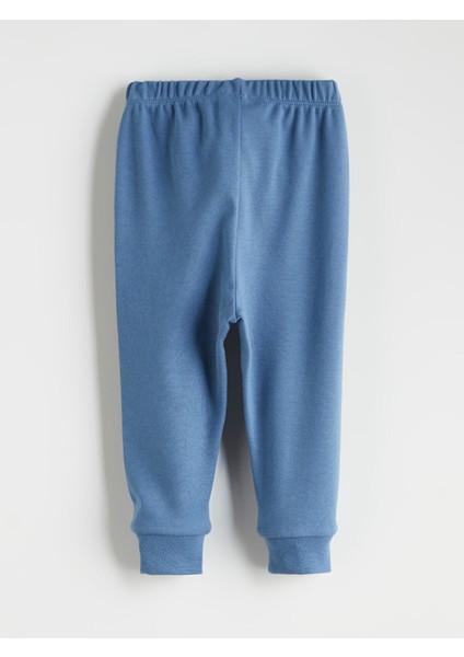 Yeni Sezon Bisiklet Yaka Erkek Bebek Pijama Takımı indirimleri