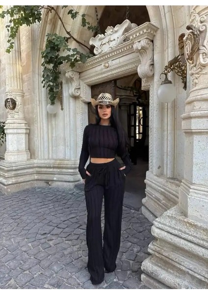 Fitilli Ters Dikiş Ikili Takım