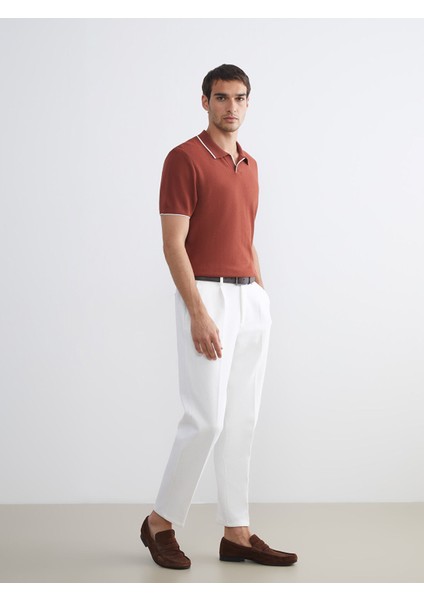 Yeni Sezon Polo Yaka Kısa Kollu Erkek Triko Kazak fiyatları