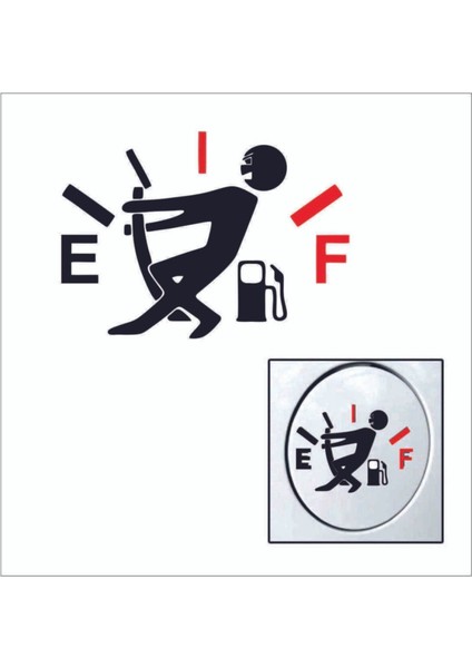 Sticker Yakıt Göstergesi Depo Kapağı Sticker fiyatları