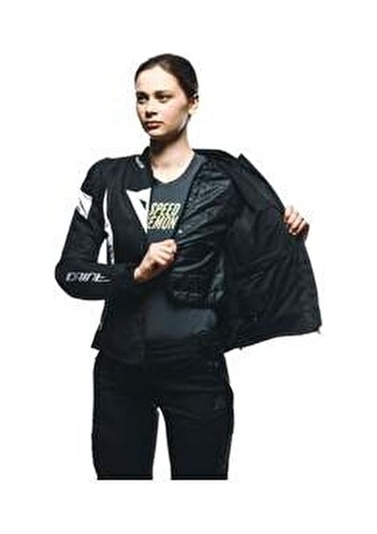 Avro 5 Black White Tekstil Kadın Mont