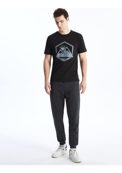 Yeni Sezon Slim Fit Erkek Kalın Jogger Eşofman Altı