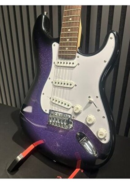 Strat Kasa Mor Elektro Gitar Yüksek Kalite Malzeme ile Uzun Ömürlü Kullanım fırsatları