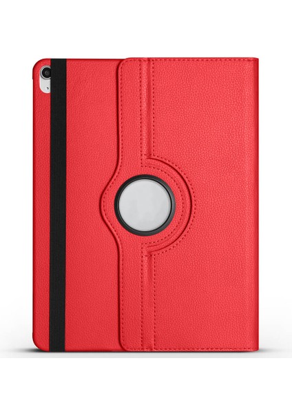 iPad Air 13 2025 M3 N7TH Dönebilen Standlı Kılıf - Kırmızı