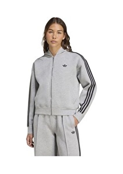 Originals JY2620 Adicolor 3-Stripes Spacer Full-Zip Kapüşonlu Üst fiyatları