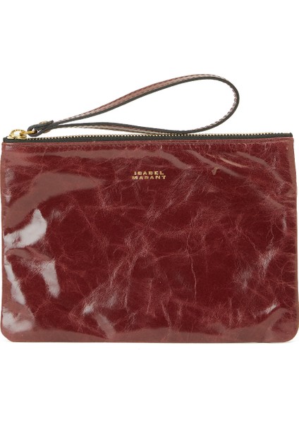 Mino Bordo Kadın Deri El Portföyü