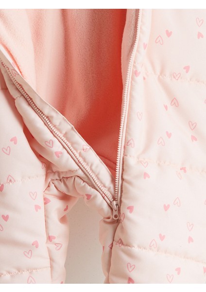 Yeni Sezon Kapüşonlu Baskılı Kız Bebek Astronot Mont fırsatları