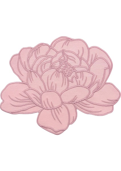 Şakayık Pembe 4'lü Bardak Altlığı