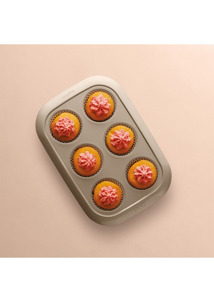 Leo Balance 6'lı Çelik Muffin Kalıbı fiyatları