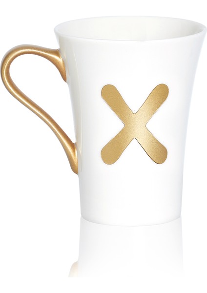 Gebo Beyaz Porselen Kupa