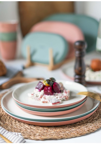 Sugar Pembe Porselen Tatlı Tabağı 15 cm fırsatları