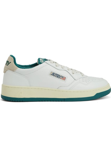 Medalist Beyaz Erkek Deri Sneaker