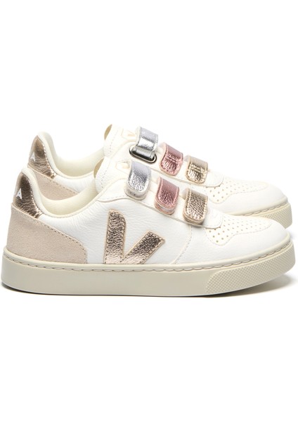 Small V-10 Chromefree Çocuk Deri Sneaker