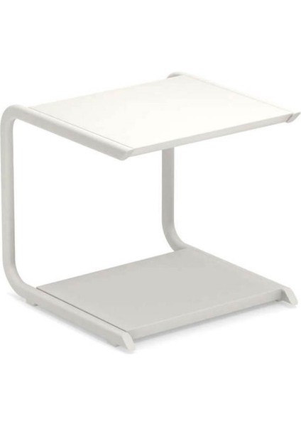 Holly Beyaz Alüminyum Yan Sehpa modelleri