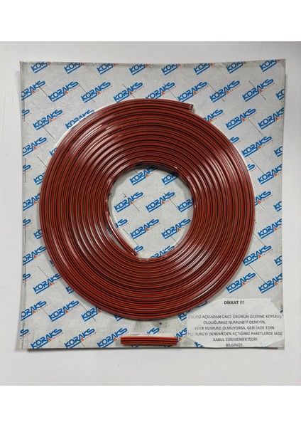 Korslıde-Cam Balkon Fitili-Toz/ses/ısı ve Su Için Kıl Fitil Alternatifi-5 Metre Uzunluk-5 mm