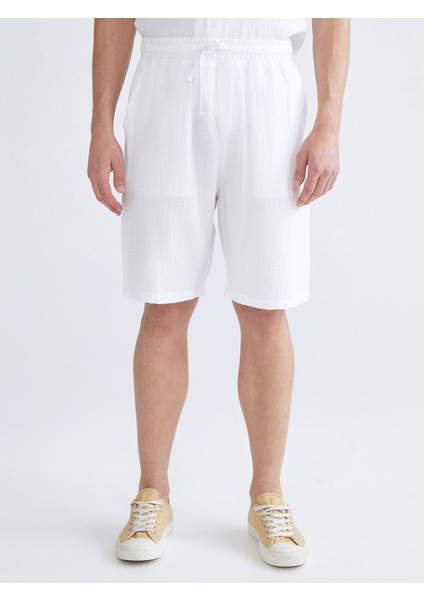 Yeni Sezon Rahat Kalıp Müslin Erkek Şort fiyatları