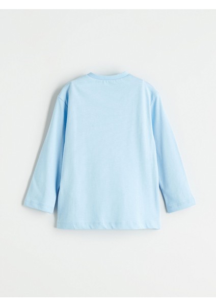 Yeni Sezon Bisiklet Yaka Baskılı Erkek Çocuk Tişört modelleri