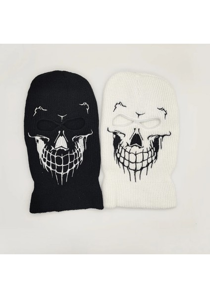 DÜKKAN DESİGN Kuru Kafa Detaylı Kar Maskesi fiyatları