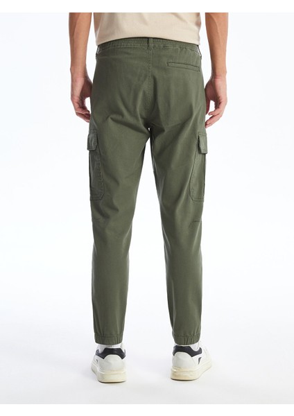 Yeni Sezon Slim Fit Gabardin Erkek Kargo Pantolon fırsatları