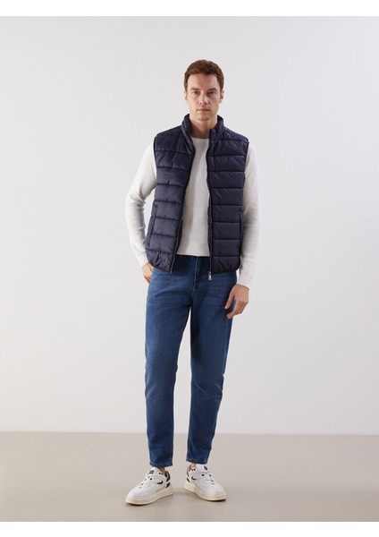 Yeni Sezon Standart Kalıp Dik Yaka Erkek Şişme Yelek fiyatları