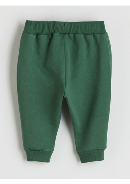 Yeni Sezon Bisiklet Yaka Baskılı Erkek Bebek Sweatshirt ve Eşofman Alt 2'li fırsatları