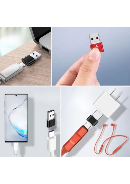 Usb&amp;#39;den Type-C &amp;#39;ye Dönüştürücü Adaptör Veri Aktarımı Sağlayıcı Şarj Data Çevirici (4887) fiyatları