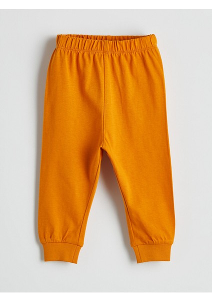 Yeni Sezon Bisiklet Yaka Erkek Bebek Pijama Takımı 2'li indirimleri