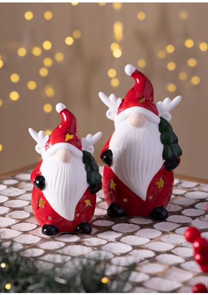 Dekoratif Yılbaşı Süsü LED Işıklı Cüce 8X7X13 cm fiyatları