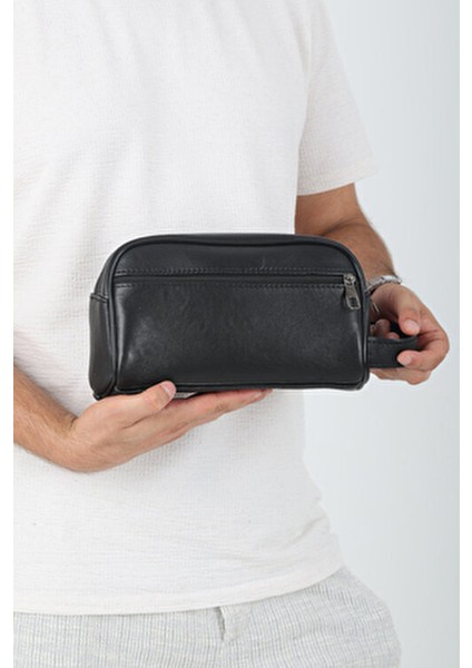 Hakiki Deri Lüks Model Büyük Boy Günlük Erkek El Çantası Tıraş Çantası Portföy&clutch Bakım Çantası indirimleri