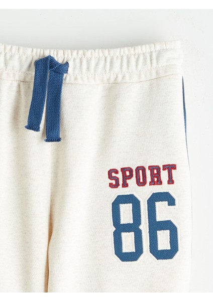 Yeni Sezon Beli Lastikli Nakışlı Erkek Çocuk Jogger Eşofman Altı fırsatları