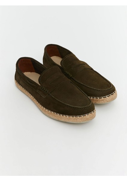 Yeni Sezon Süet Görünümlü Erkek Loafer Ayakkabı
