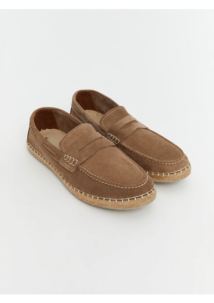 Yeni Sezon Süet Görünümlü Erkek Loafer Ayakkabı