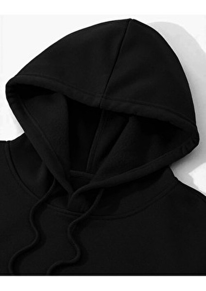 Erkek Kapüşonlu Sakura Kiraz Çiceği Sırt Baskılı Oversize Hoodie - Sokak Stili - Günlük Kombin fırsatları