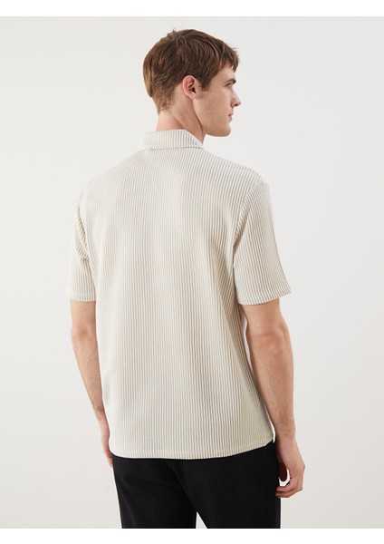Yeni Sezon Polo Yaka Çizgili Erkek Tişört fırsatları