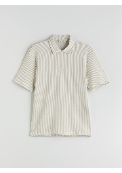 Yeni Sezon Polo Yaka Çizgili Erkek Tişört indirimleri