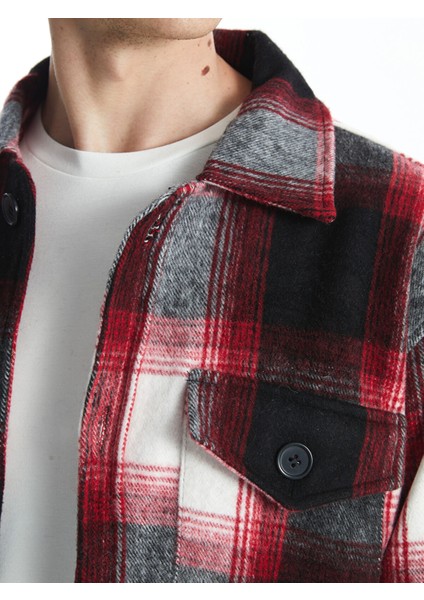 Yeni Sezon Standart Kalıp Gömlek Yaka Erkek Mont modelleri