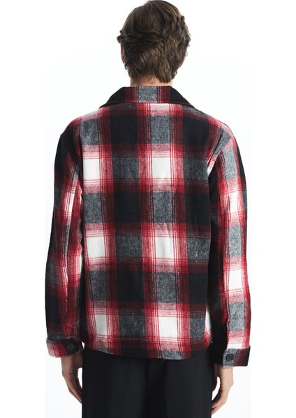 Yeni Sezon Standart Kalıp Gömlek Yaka Erkek Mont fırsatları