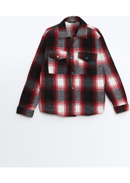 Yeni Sezon Standart Kalıp Gömlek Yaka Erkek Mont indirimleri