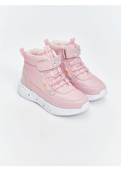 Yeni Sezon Bağcıklı ve Cırt Cırtlı Tabanı Işıklı Kız Bebek Bot fiyatları