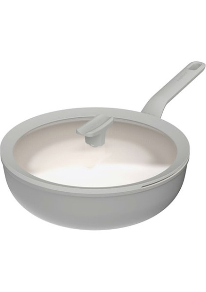 Leo Balance Alüminyum Kapaklı Wok Tava 28 cm