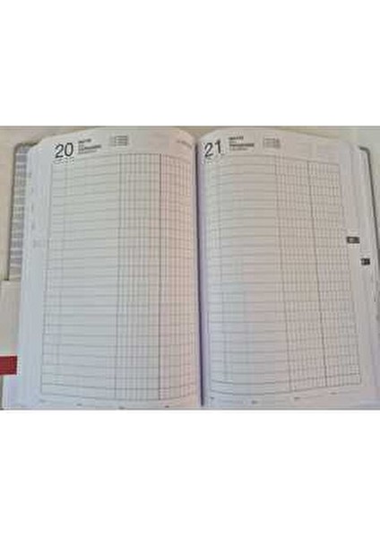 2026 Ajanda 112-EKK Ticari Kasa Ajandası 17X24 Kırmızı modelleri