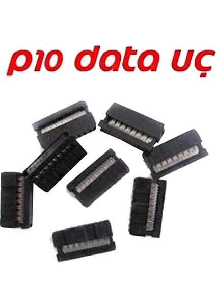 P10 LED Data Uç (16PIN Idc Dişi Soket) (100 Adet)
