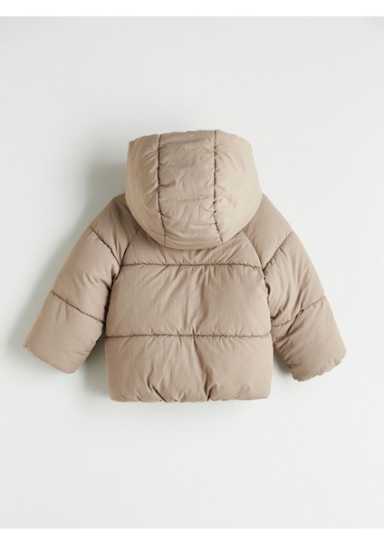 Yeni Sezon Kapüşonlu Erkek Bebek Şişme Mont modelleri