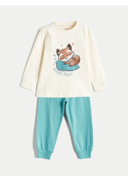 Yeni Sezon Baskılı Erkek Çocuk Pijama Takım