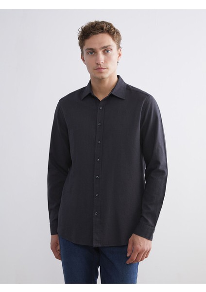 Yeni Sezon Slim Fit Uzun Kollu Erkek Gömlek