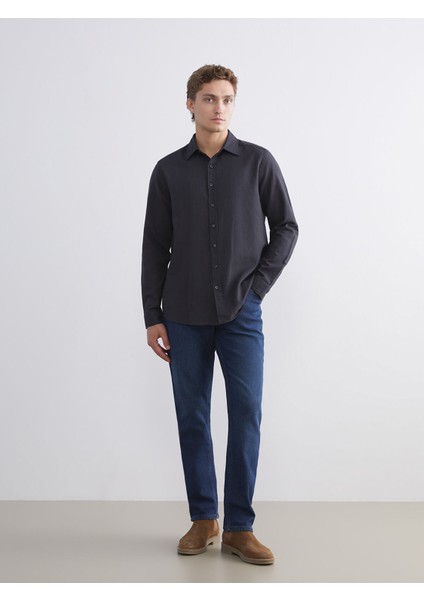 Yeni Sezon Slim Fit Uzun Kollu Erkek Gömlek fiyatları