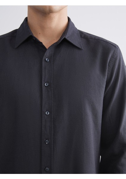 Yeni Sezon Slim Fit Uzun Kollu Erkek Gömlek modelleri