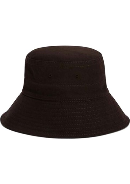Koyu Kahverengi Kadın Bucket Şapka