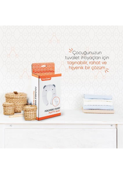 Beyaz Katlanabilir Çocuk Tuvaleti modelleri
