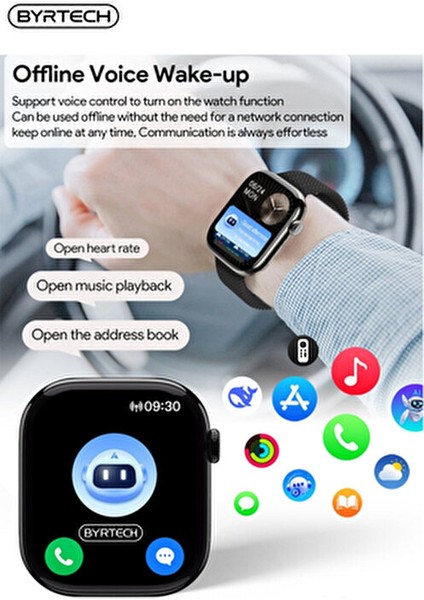 HK11 Pro Max Aı Akıllı Saat – Geniş Hafıza, Bluetooth Kulaklık Desteği, Amoled Ekran, Kablosuz Şarj fırsatları